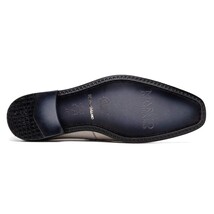 Fangio Men's Dress Shoes Penny Loafer Ostrich Leg Quill Gray image 3