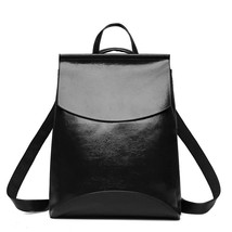 The New Fashion Women Backpack High Quality Youth Leather Backpacks for Teenage  - £38.18 GBP