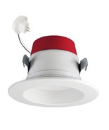 Elco EL140CT5 4&quot; Integrated LED Baffle Retrofit Recessed Trim - 600 Lumens - £38.09 GBP