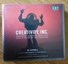 &quot;Creativity, Inc.&quot; By Ed Catmull &amp; Amy Wallace Audiobook Cd Unabridged New - £15.98 GBP