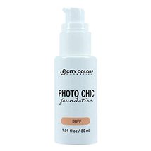 City Color Cosmetics Photo Chic Liquid Foundation | Oil Free Medium To Full Cove - $7.91