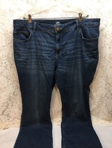 Lee Riders Women&#39;s Blue Jeans Size 24W/AVG Pair #1 - $15.61