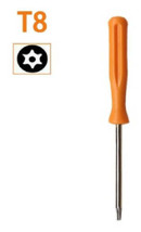 T8 Torx Security Tamper-Proof Screwdriver - Hand Tool For Various Use and Consol - £6.39 GBP