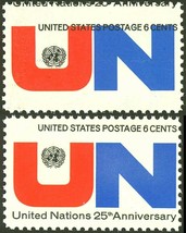 1419, United Nations Rare Color Shift Error - £21.23 GBP