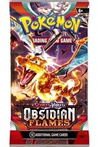 Pokemon - Obsidian Flames Single Sealed Booster Pack - 10 Cards - Pack Artwor... - £3.91 GBP