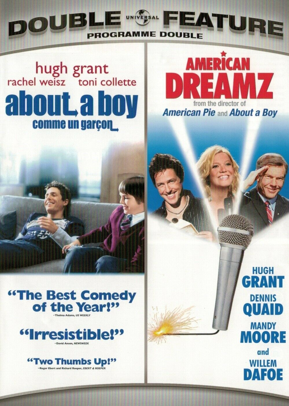 Primary image for About a Boy / American Dreamz (DVD 2 disc) WS Hugh Grant NEW
