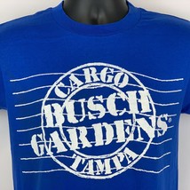 Busch Gardens Tampa Vintage 80s T Shirt Florida Amusement Park Made In USA Small - £21.97 GBP