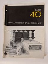 Atari Computer System Atari 410 Program Recorder Operator's Manual - $20.77