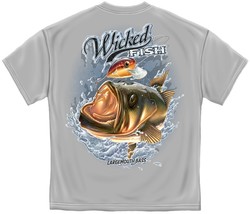 New  LARGE MOUTH BASS  FISHING  T  SHIRT - $16.82+