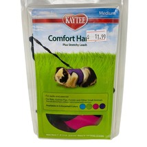 Kaytee Comfort Harness &amp; Stretchy Leash, Medium, Pink - $4.94