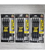 PILOT G2 Premium Refillable &amp; Retractable Gel Roller Pens Black Bold Poi... - $392.66 MXN