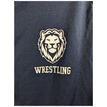 Lions Wrestling Warm Up Jacket Mens Medium M Navy Blue Nike - £35.39 GBP