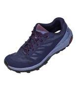 Salomon Outline Trail Running Shoe Womens 9.5 Blue Purple Hiking Lace Up... - £46.71 GBP