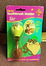 Looney Tunes Tasmanian Devil  Flip-Up Toothbrush Holder W/ Suction - $13.85