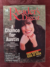 Readers Digest Magazine March 1999 Angela Rosette Car Seats Virginia Postrel - £9.60 GBP