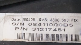 07-11 Volvo S40 V50 Side View Door Mirror BLIS Blind Spot Camera Passenger Right image 9