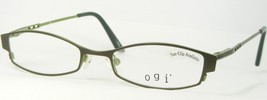 Ogi Mod. 2211 657 Matt Green Eyeglasses Glasses Metal Frame 46-18-135mm Korea - £40.96 GBP