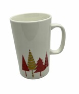 Starbucks 2017 Christmas Tree Red &amp; Gold 16 Oz. Tall Coffee Mug - $19.74 CAD