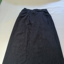 Jones New York Women's Black Wool Blend Front Pockets Size 8 image 7