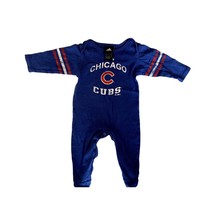 Chicago Cubs Adidas Boys Baby Infant Size 9 Months Bodysuit Romper Long ... - £7.43 GBP