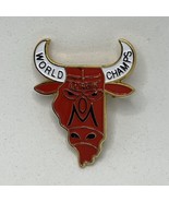 Chicago Bulls NBA Finals World Champs Odyssey Of The Mind Enamel Lapel H... - £20.26 GBP