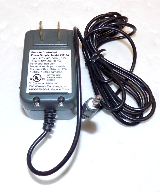 X10 XM134A 3W Remote Controlled Power Supply 12V XC14A XC17A XC18A XC19A... - $9.78