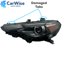 2017-2023 Alfa Romeo Giulia Xenon HID Headlight Left Driver Side OEM - $12,115.79 MXN