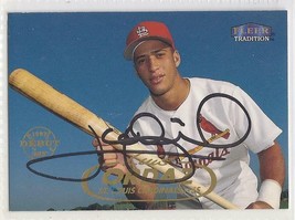 Luis Ordaz Signed Autogrpahed Card 1997 Fleer Tradition - $9.55