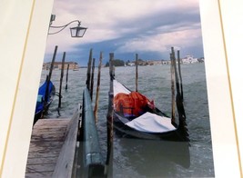 5X8” Photo Print - Venice Gondola by Gita Dedek  signed framed 1999 - $858.39 MXN