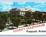 Yavapai County Courthouse Prescott Arizona AZ UNP Chrome Postcard P3 - $1.93