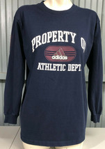 Property Of ADIDAS Athletic Department Medium L/S Mens T-Shirt AS IS  - £10.81 GBP