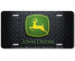 John Deere New Logo Inspired Art on D. Plate FLAT Aluminum Novelty Licen... - $17.99