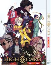 DVD Anime High Card (Volume 1-12 End) English Subtitle &amp; All Region - £56.53 GBP