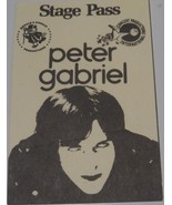 PETER GABRIEL Original STAGE PASS CPI 1978 Toronto + 2 Ticket Stubs 83 C... - £31.21 GBP