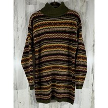 NWB Casuals Womens Sweater Size Small Chenille Striped Fair Isle Vintage... - £11.78 GBP