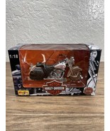 NEW Maisto Series 2 Harley Davidson White Red Diecast Motorcycle 1:18 KG JD - €12,98 EUR
