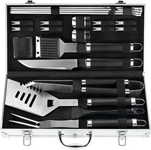 POLIGO 22PCS Grill Utensils Set for Outdoor Grill - £44.75 GBP