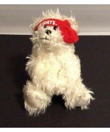Hersheys Plush White Dog Stuffed Animal Toy  6.5&quot; Tall Cute - £5.50 GBP