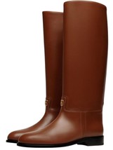 Bally women's hollie leather knee-high boots Cuero - $12,843.70 MXN