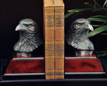 Bookends Eagle Bronzed Patina gift book self new  Bey-Berk - £74.06 GBP