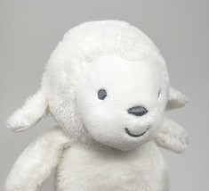 Carter&#39;s Precious Firsts Baby White Lamb Sheep Rattle 66841 Stuffed Animal Plush - £51.24 GBP