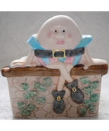 Vintage Napco Ceramic Humpty Dumpty Baby Planter - $12.99