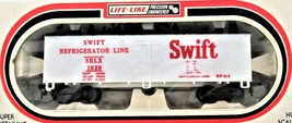 Life-Like Swift Refrigerator Freight Car Reefer 08568 Ho Scale In Box VTG - £19.53 GBP