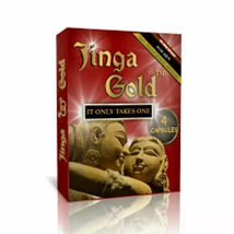 Jinga Herbal Gold Capsules (4 Pills) with FAST Shipping AUTHENTIC BEST Q... - $13.82