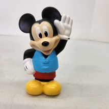 Cute Disney Mickey Mouse Just Play 5&quot; Rubber Child&#39;s Bath Toy - £5.41 GBP