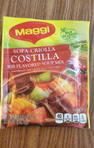 6 Pack Rib Flavored Soup Mix /SOPA Maggi Criolla De Costilla - £15.69 GBP