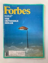 VTG Forbes Magazine August 26 1985 Pay-Per-View Television The Impossible Dream - £14.83 GBP