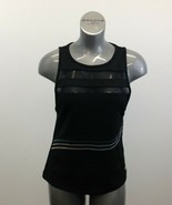 Thread 4 Thought Sleeveless Top Women&#39;s Large Black Polyester/Spandex - £8.18 GBP