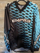 Empire Prevail Limited 20th Anniv Paintball Playing Jersey Aqua Blue - L... - $49.95