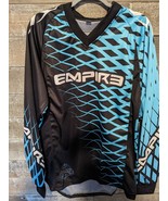 Empire Prevail Limited 20th Anniv Paintball Playing Jersey Aqua Blue - L... - £37.58 GBP